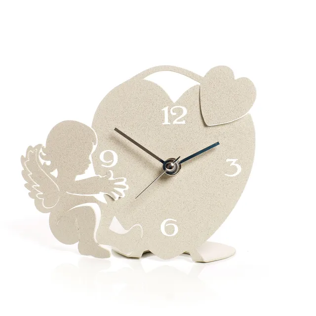arti-mestieri-angioletto-bomboniera-orologio-16x14-cm-ferro image 1