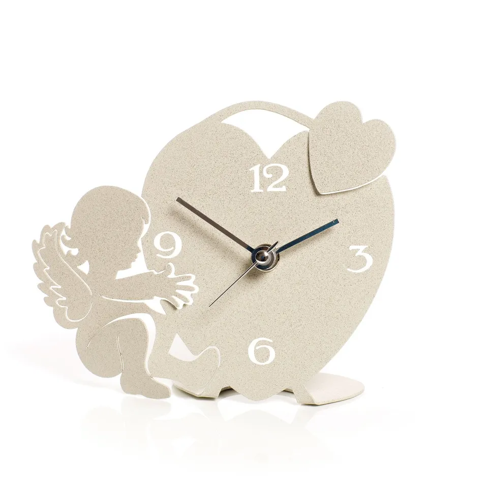 arti-mestieri-angioletto-bomboniera-orologio-16x14-cm-ferro image 1