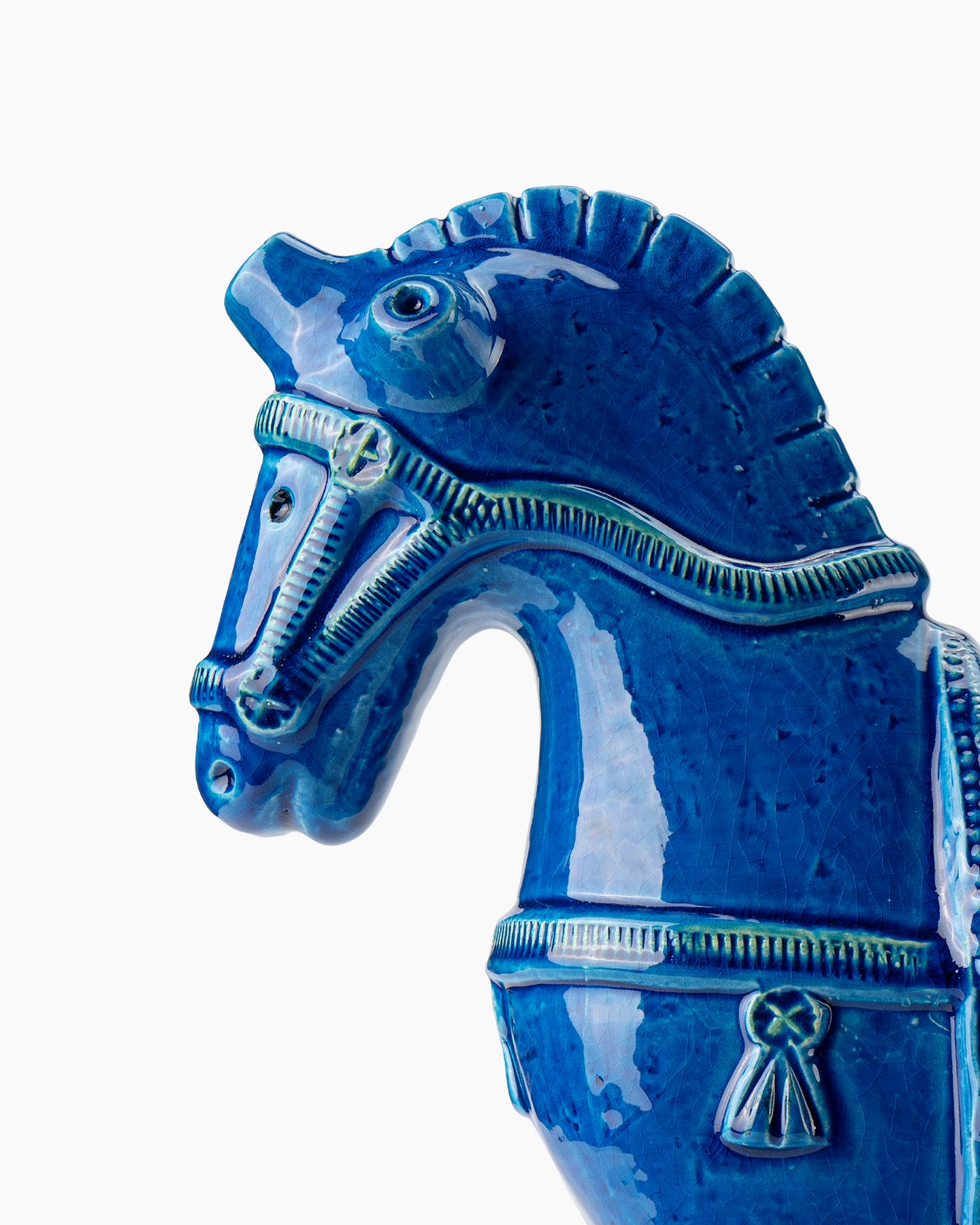 bitossi-ceramiche-figura-di-cavallo-rimini-blu-aldo-londi image 3