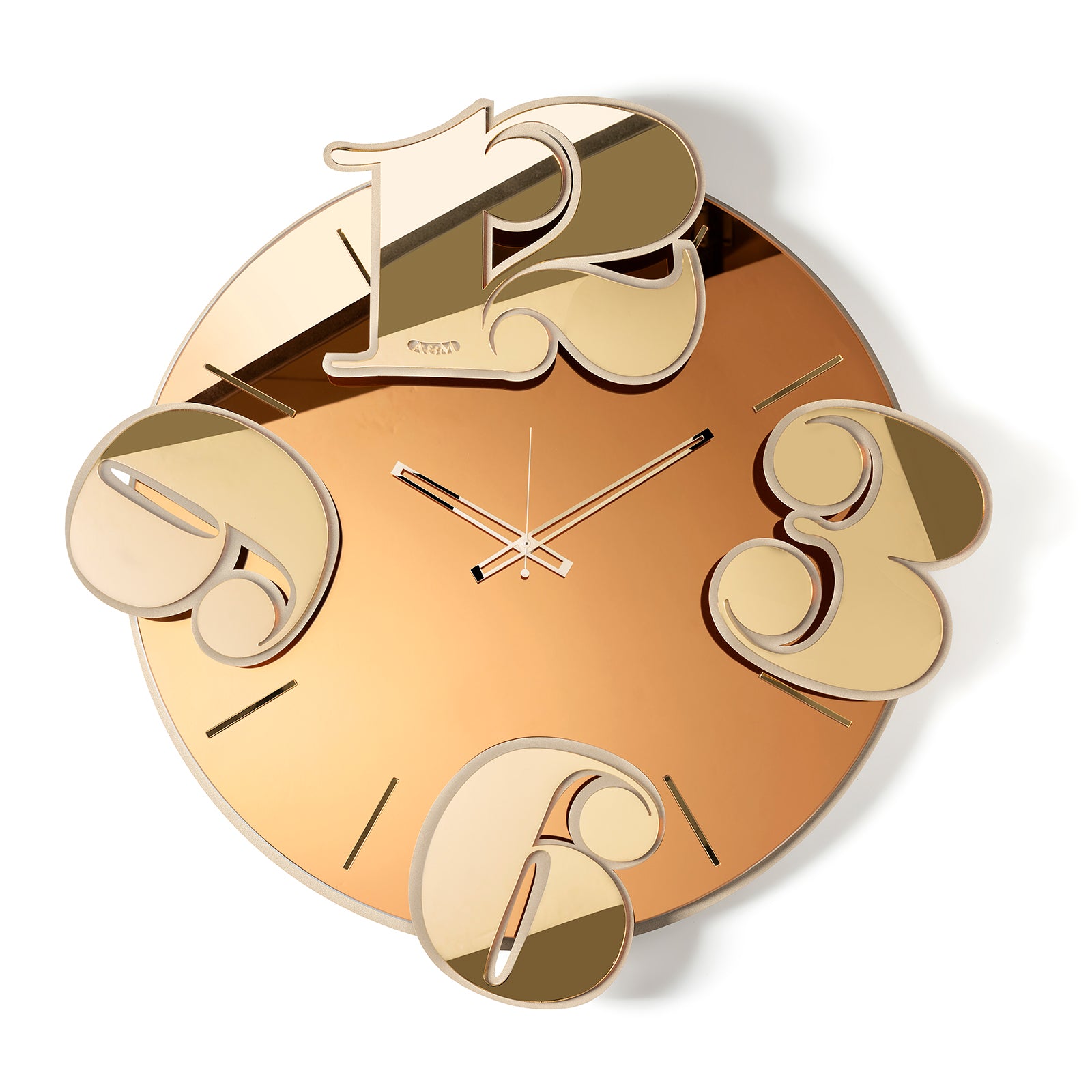 arti-mestieri-orologio-da-parete-benguiat-vetro-specchiato image 7