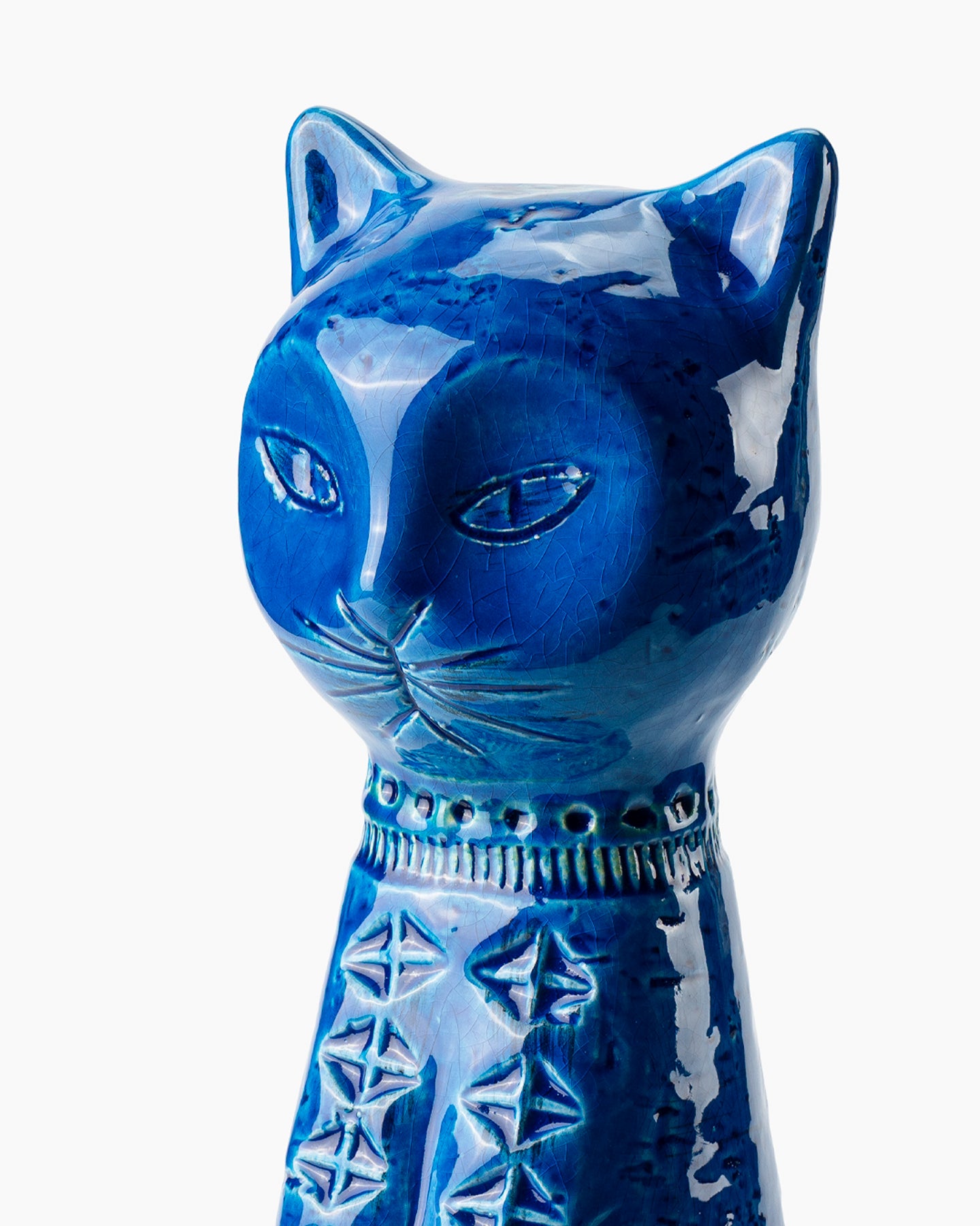 bitossi-ceramiche-figura-gatto-rimini-blu-aldo-londi image 3