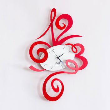 arti-mestieri-robin-small-orologio-da-parete-di-design-in-ferro-nero image 2