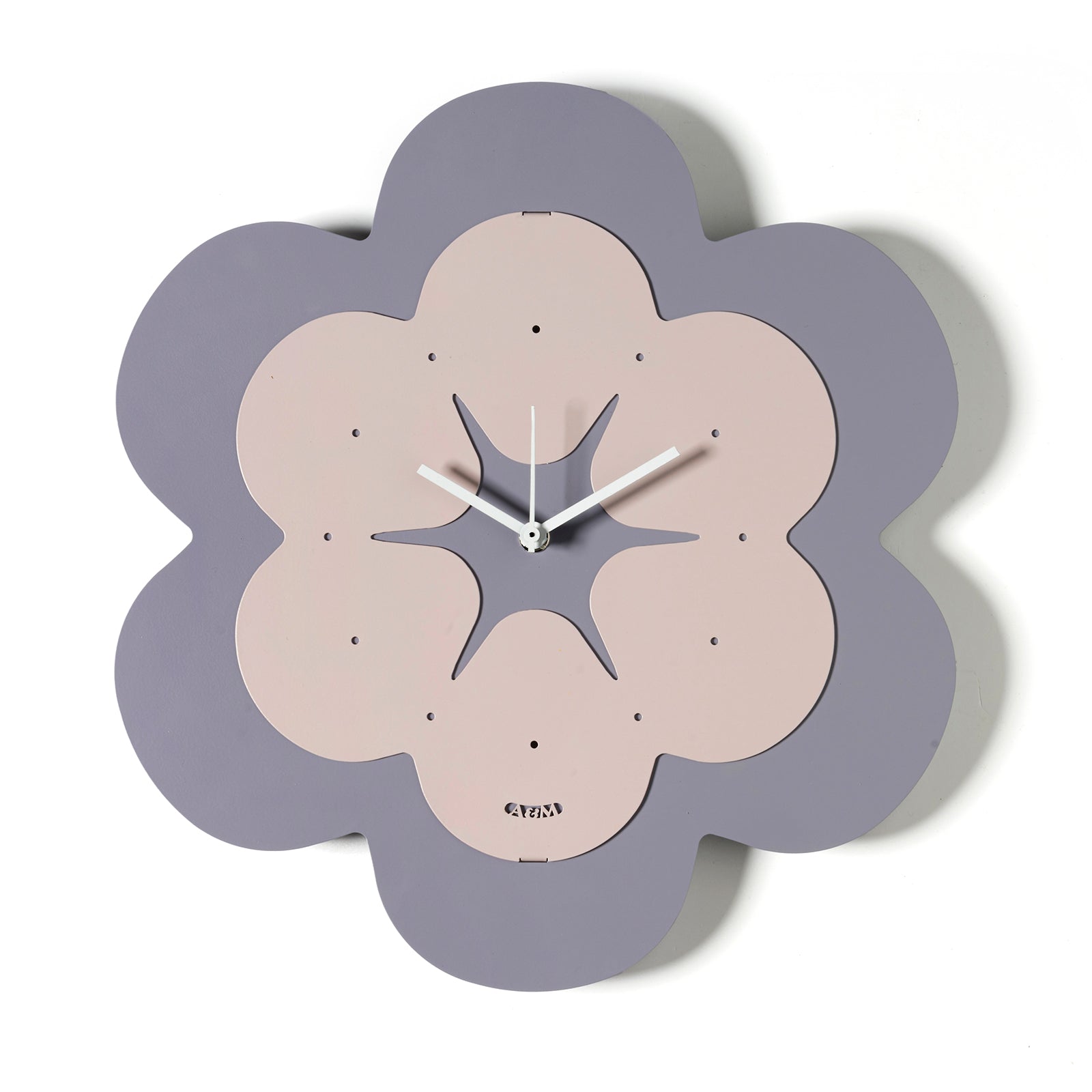 arti-mestieri-florindo-orologio-da-parete-a-forma-di-fiore-in-ferro image 1