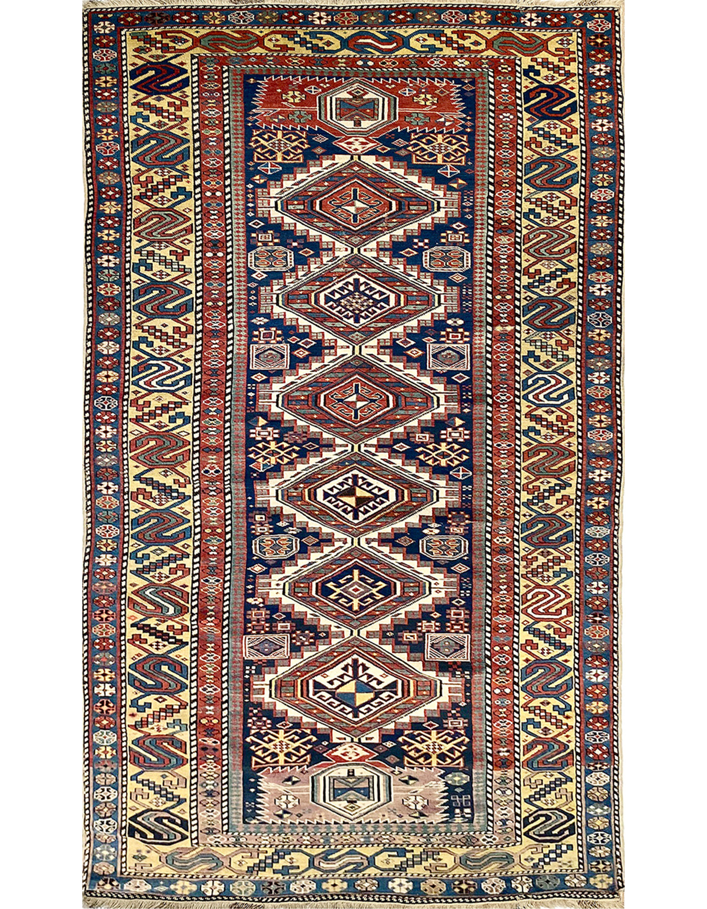 illulian-shirwan-e-tappeto-caucaso-300-x-130-cm-100-lana image 1