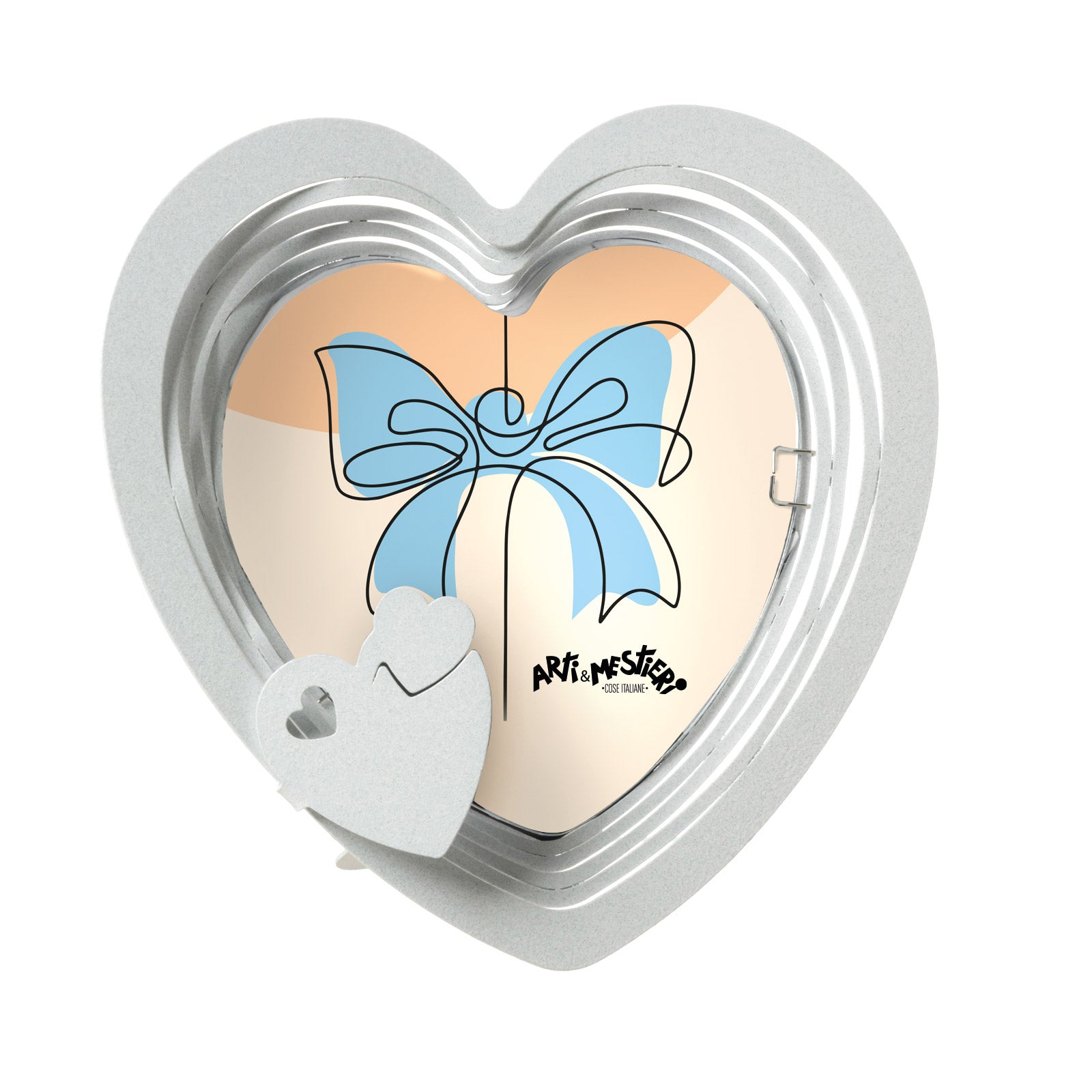 arti-mestieri-mon-coeur-cornice-portafoto-cuore-20x20-cm-2 image 1