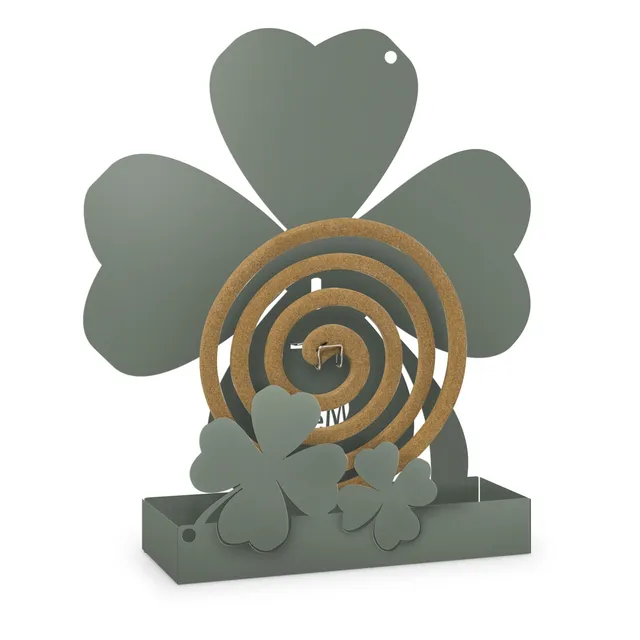 arti-mestieri-quadrifoglio-portazampirone-da-tavolo-in-ferro image 1
