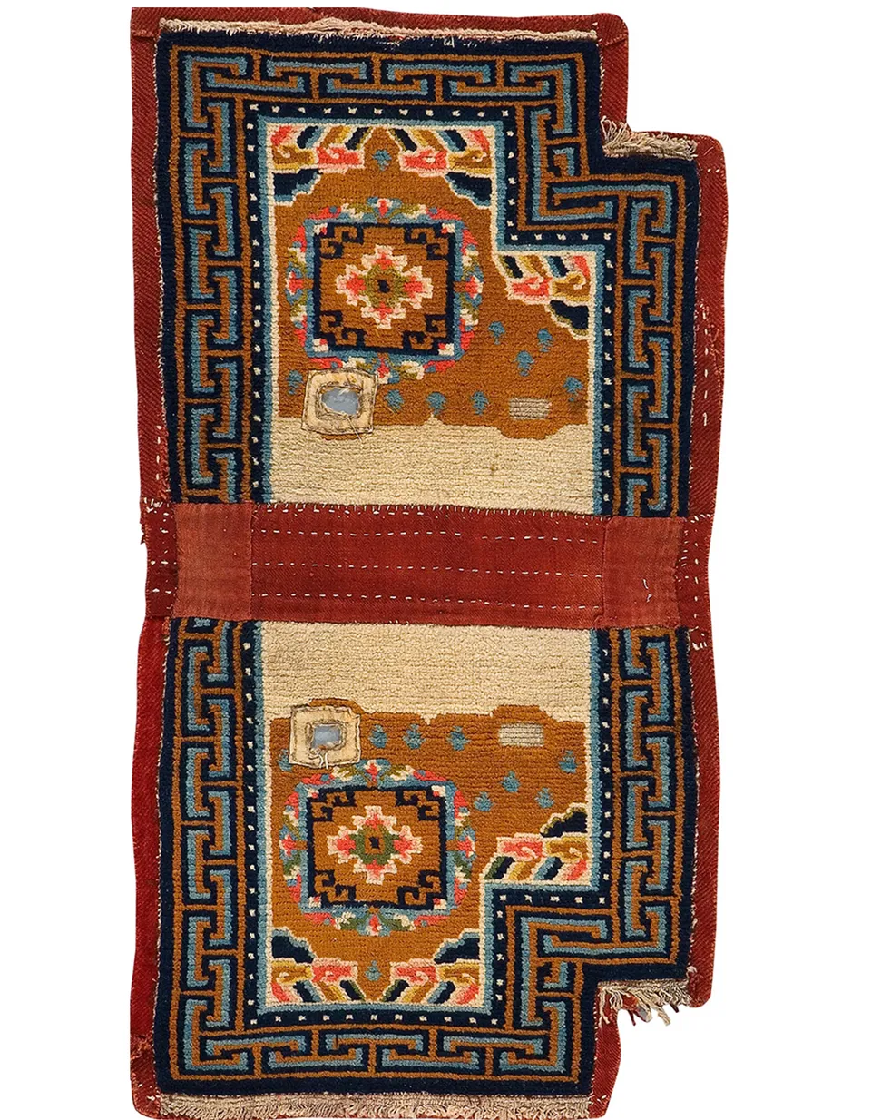 illulian-tibet-saddle-tappeto-nomade-125x65-cm-tibet-xx-secolo image 1