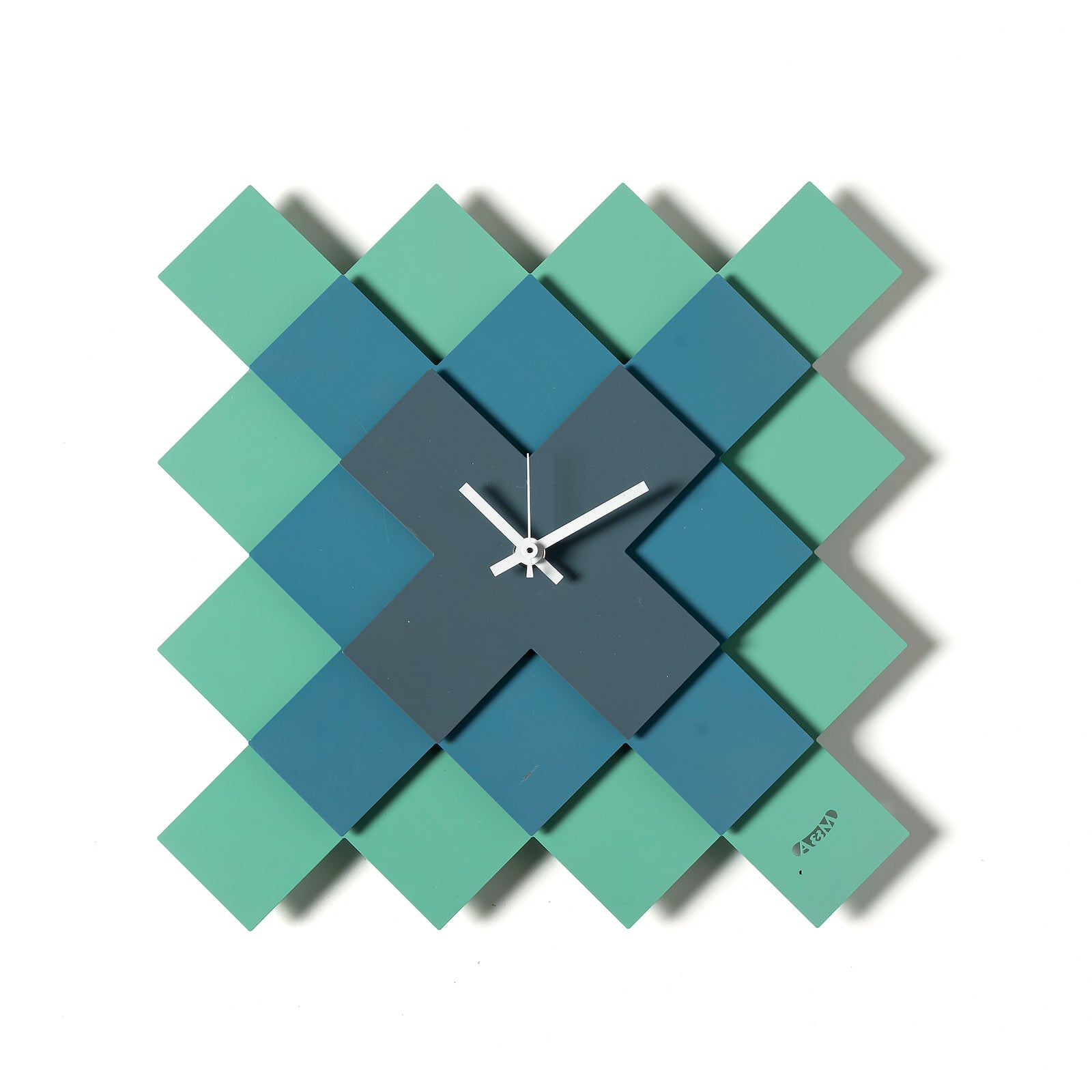 arti-mestieri-mosaico-orologio-di-design-geometrico image 4