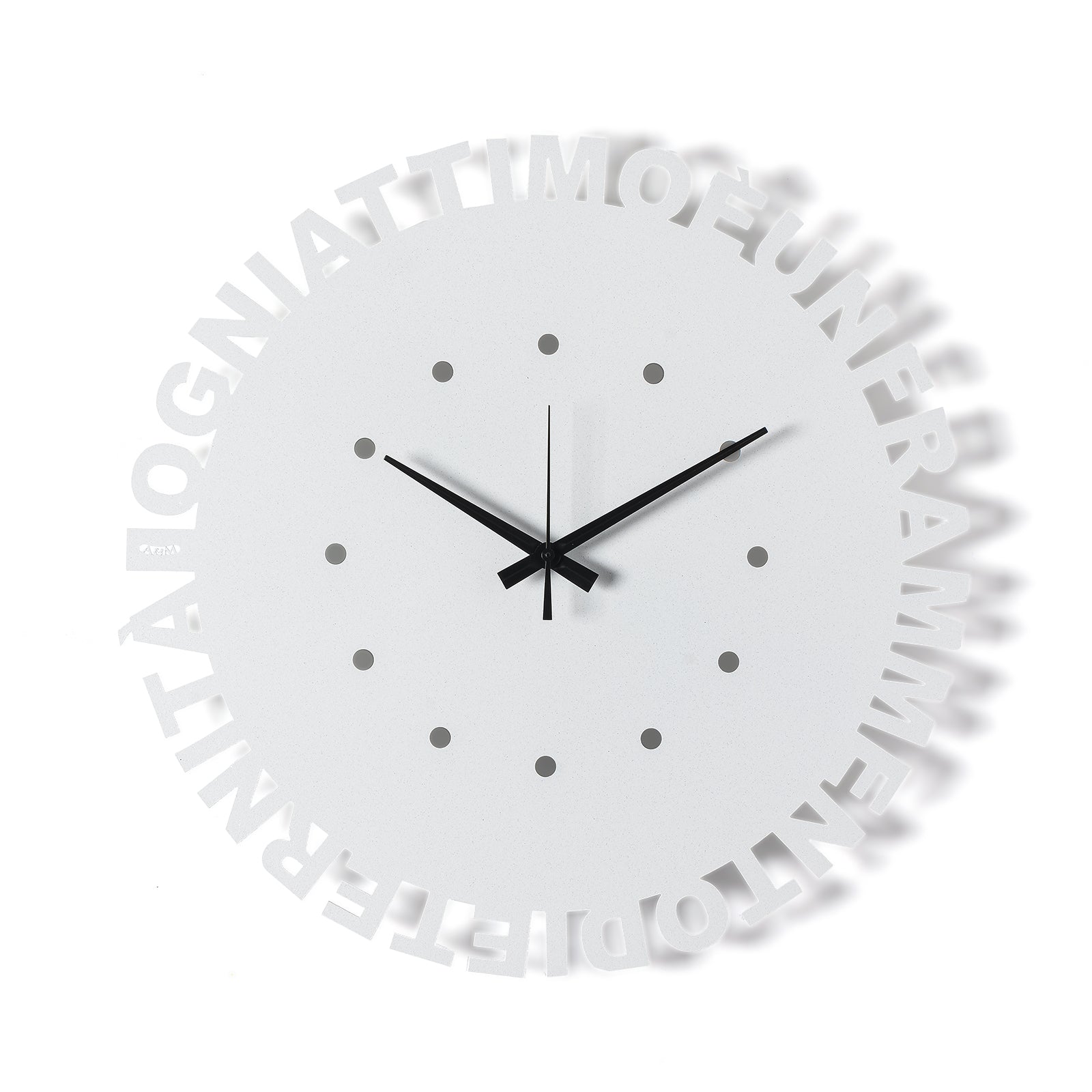 arti-mestieri-wordshow-orologio-da-parete-minimal-40-cm-con-frase image 3
