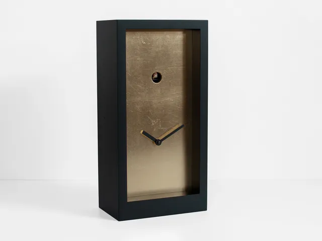 progetti-fort-knox-orologio-a-cuc-quadrante-in-foglia-oro image 1