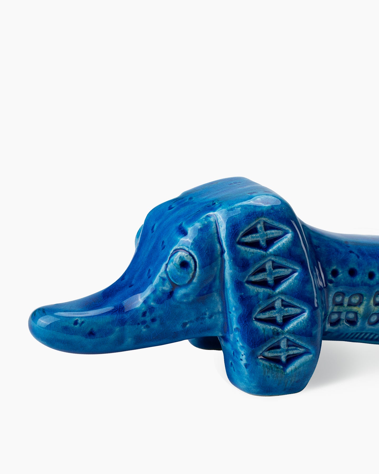 bitossi-ceramiche-figura-bassotto-rimini-blu-aldo-londi image 3
