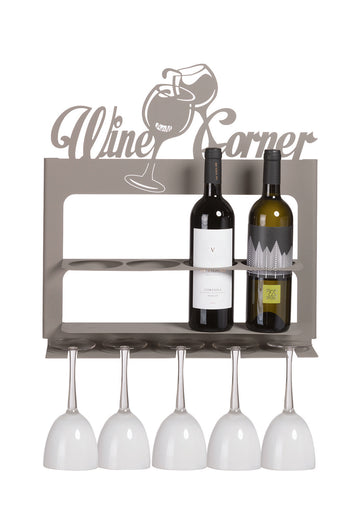 arti-mestieri-portabottiglie-da-muro-wine-corner-45x10x45-cm-4-bottiglie image 3