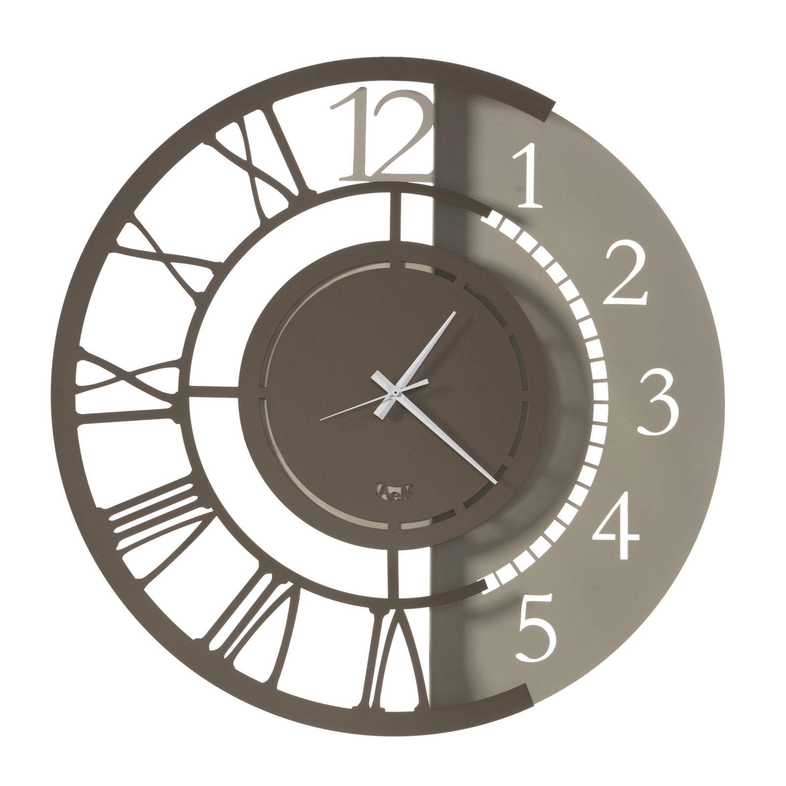 arti-mestieri-full-metal-jack-grande-orologio-da-parete-ferro-60-cm-fango-avorio image 3