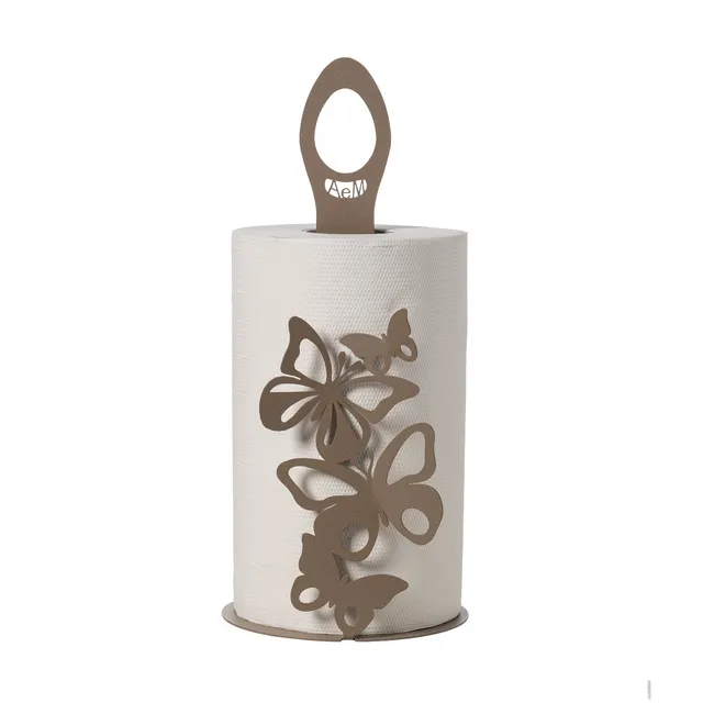 arti-mestieri-farfalloso-porta-rotoli-in-ferro-15x33-cm image 1