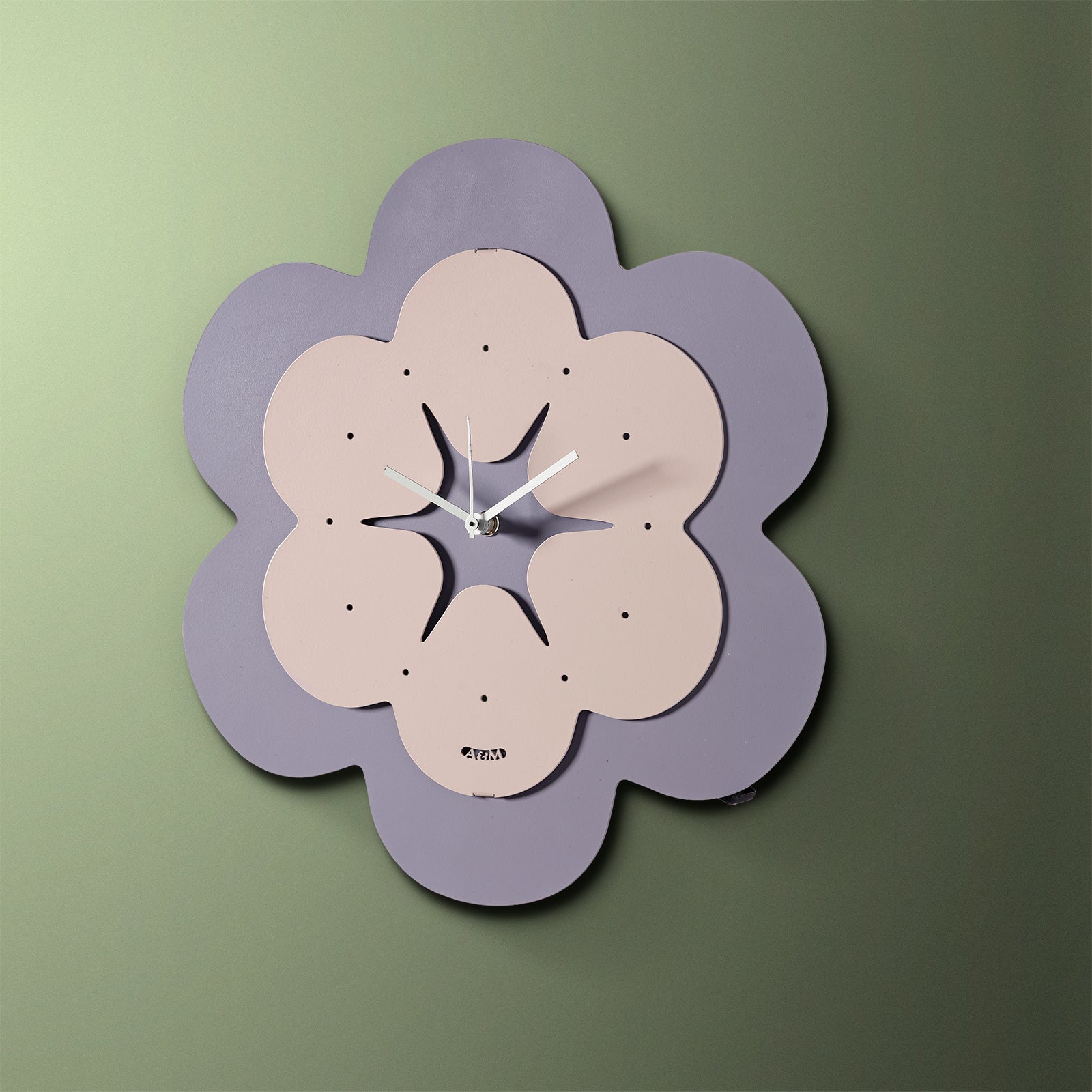 arti-mestieri-florindo-orologio-da-parete-a-forma-di-fiore-in-ferro image 3