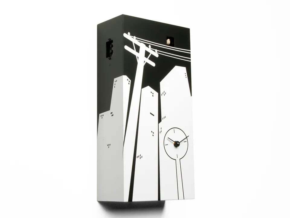 progetti-cucucity-orologio-a-cuc-skyline-in-legno image 1