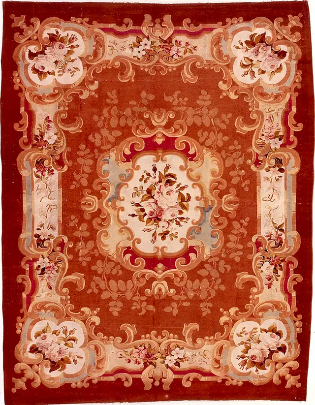 illulian-aubusson-tappeto-francia-xix-secolo-320x240-cm image 1