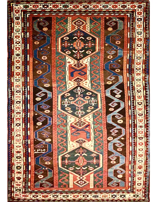 illulian-kasak-tappeto-caucaso-245-x-119-cm-100-lana image 1