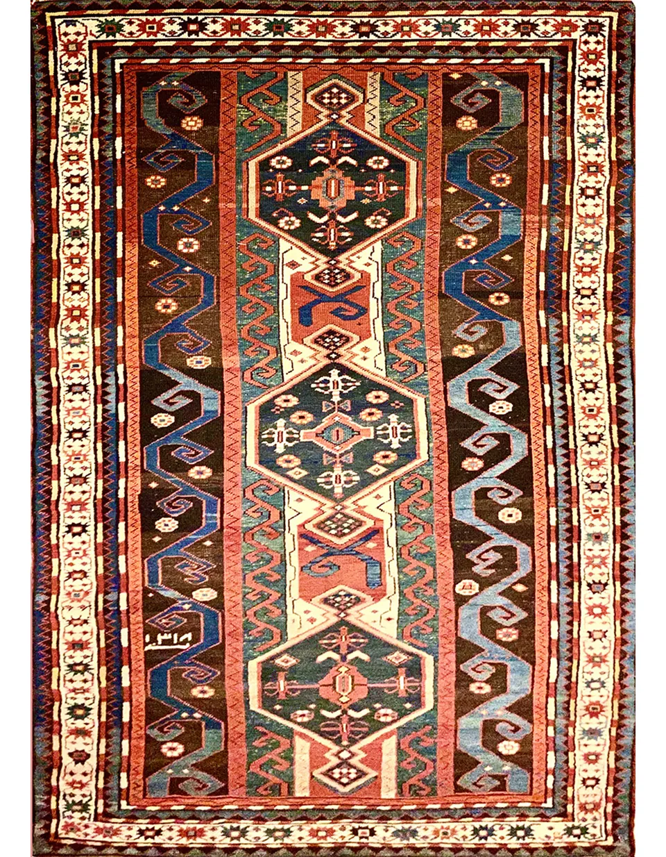 illulian-kasak-tappeto-caucaso-245-x-119-cm-100-lana image 1