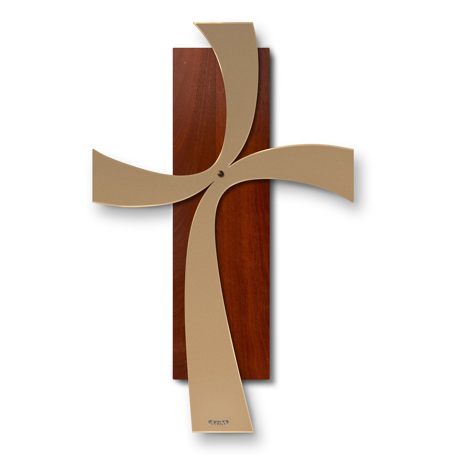 arti-mestieri-two-grande-crocifisso-da-parete-40x62-cm image 1