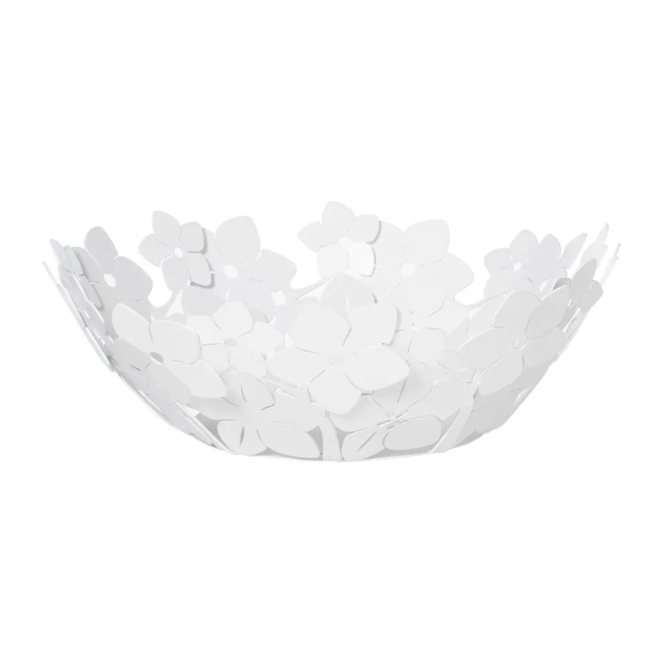 arti-mestieri-centro-tavola-floreale-large-40x15-cm-ferro-margherite image 1