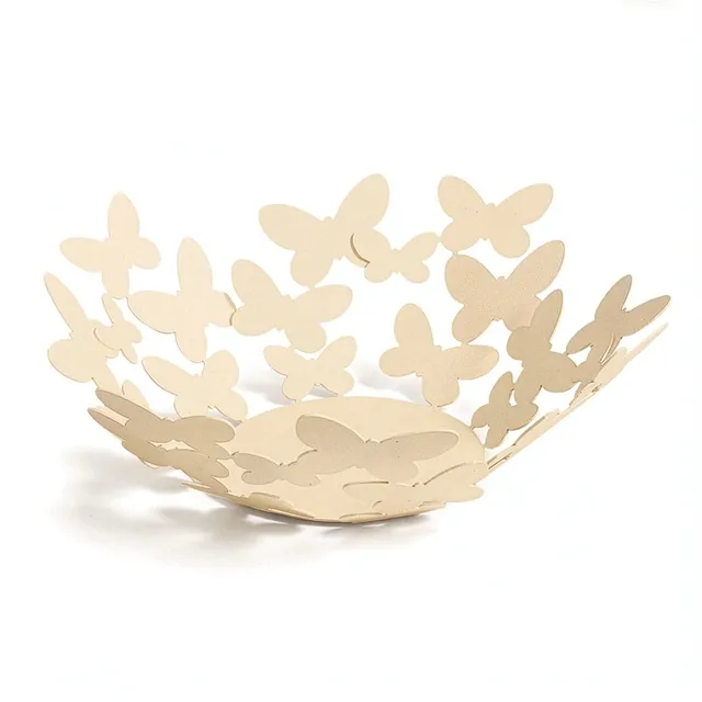 arti-mestieri-butterfly-centrotavola-moderno-grande-con-farfalle-40x15-cm image 1