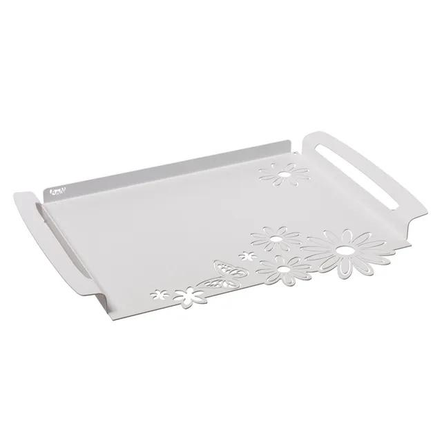 arti-mestieri-daisy-large-vassoio-moderno-in-ferro-46x32-cm image 1