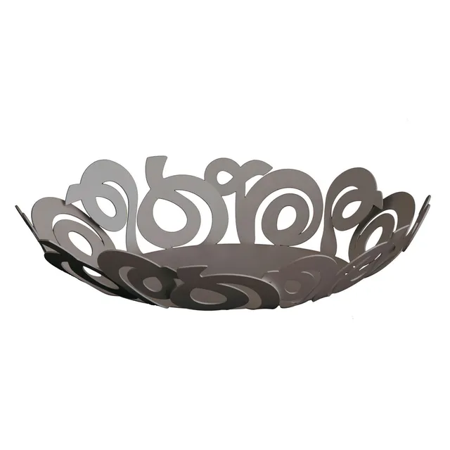 arti-mestieri-nastri-centrotavola-ovale-in-ferro-43x25x9-cm image 1