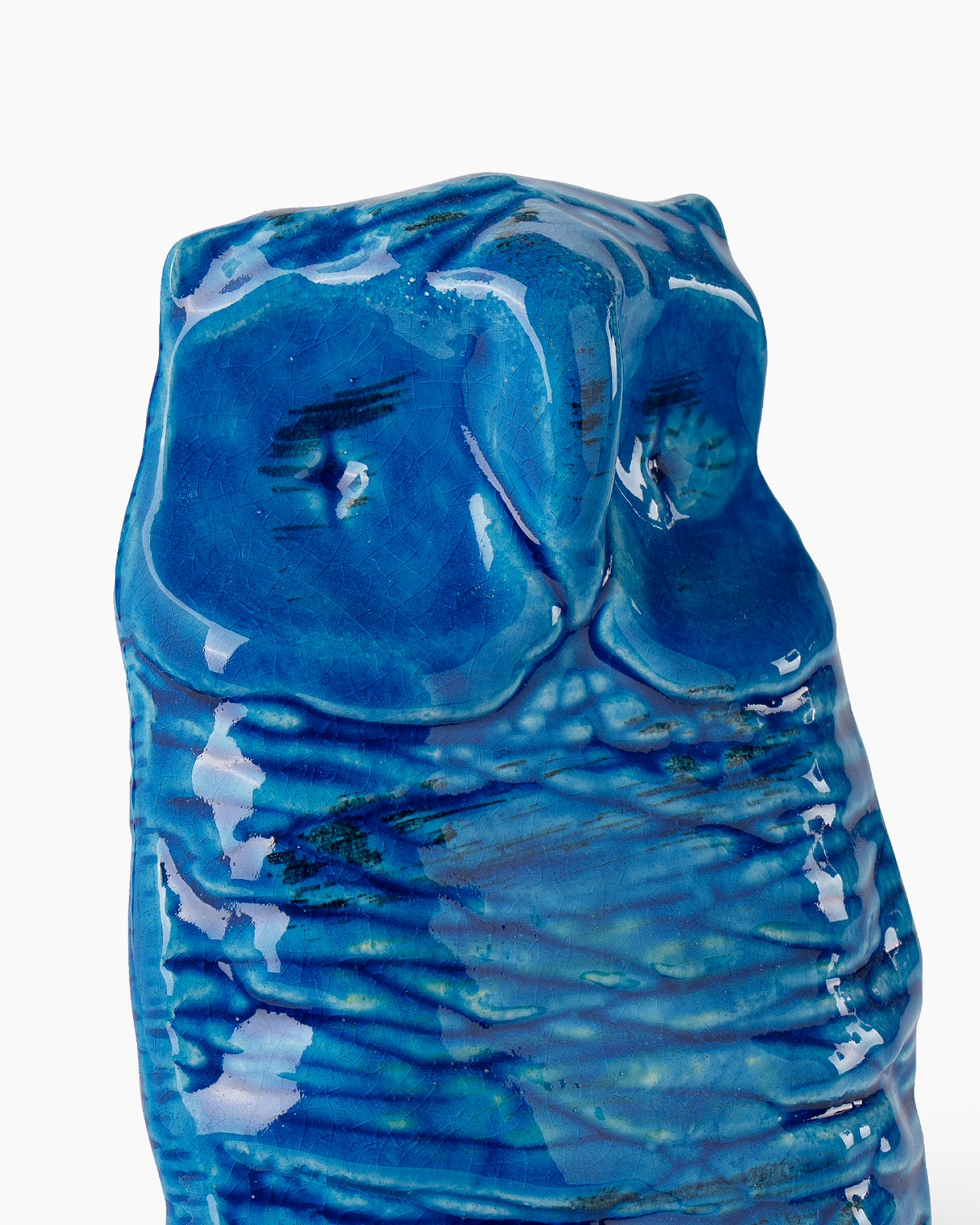 bitossi-ceramiche-figura-gufo-rimini-blu-aldo-londi image 3