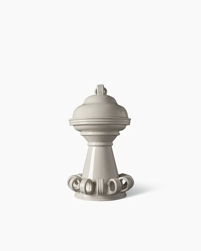 bitossi-ceramiche-portabiscotti-untitled-pierre-marie-con-doppio-ripiano image 1
