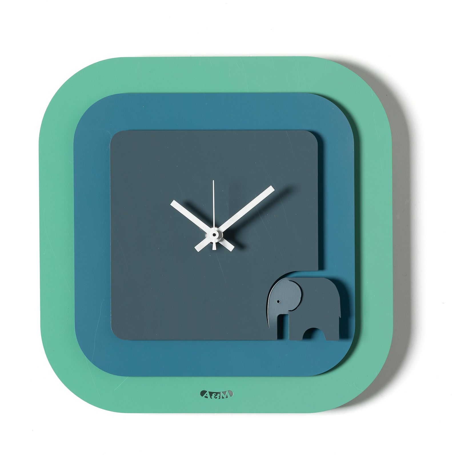 arti-mestieri-tino-24x24-orologio-da-parete-viola-verde image 1