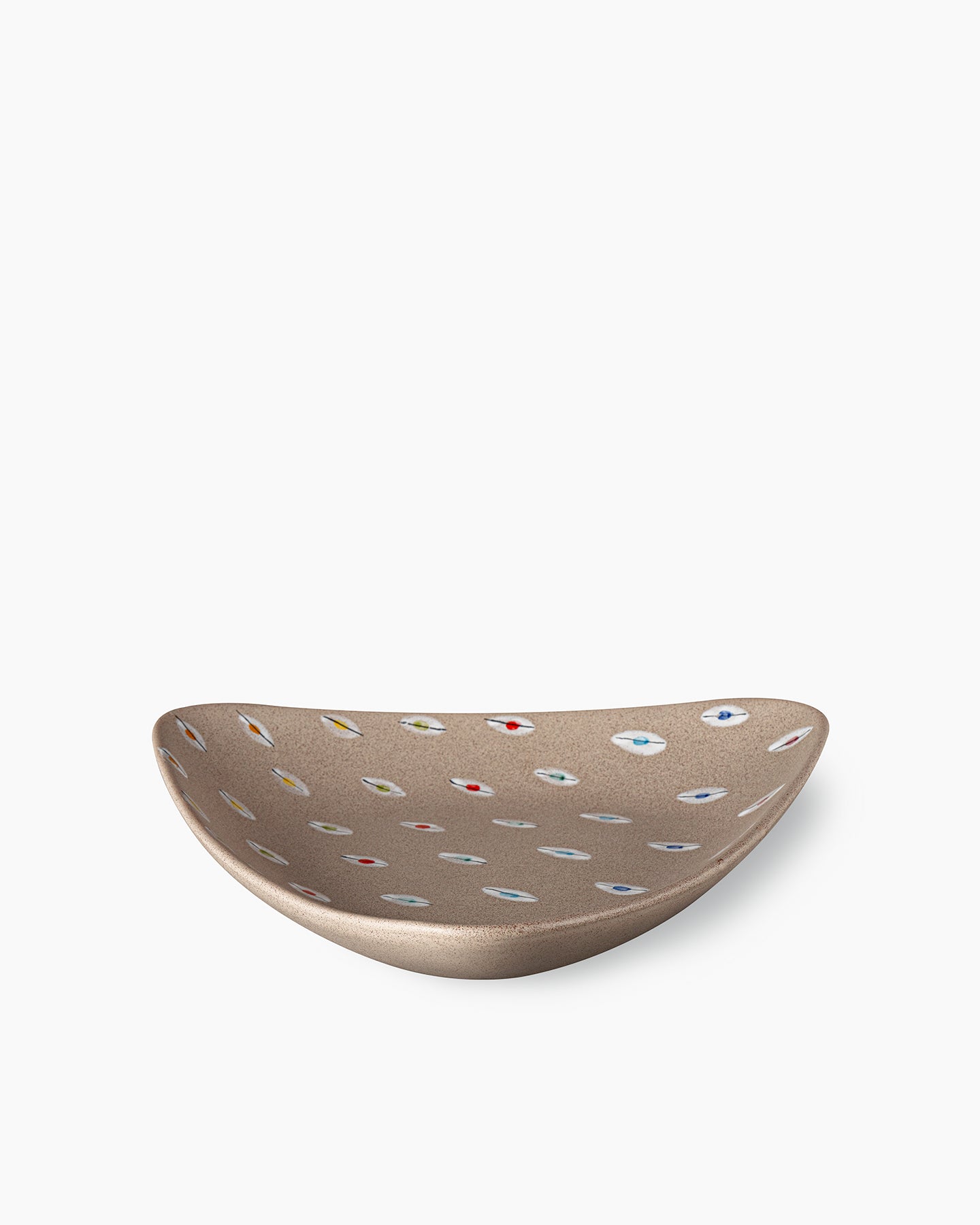 bitossi-ceramiche-bolo-triangolare-1955-occhio-di-pernice-limited-edition image 2