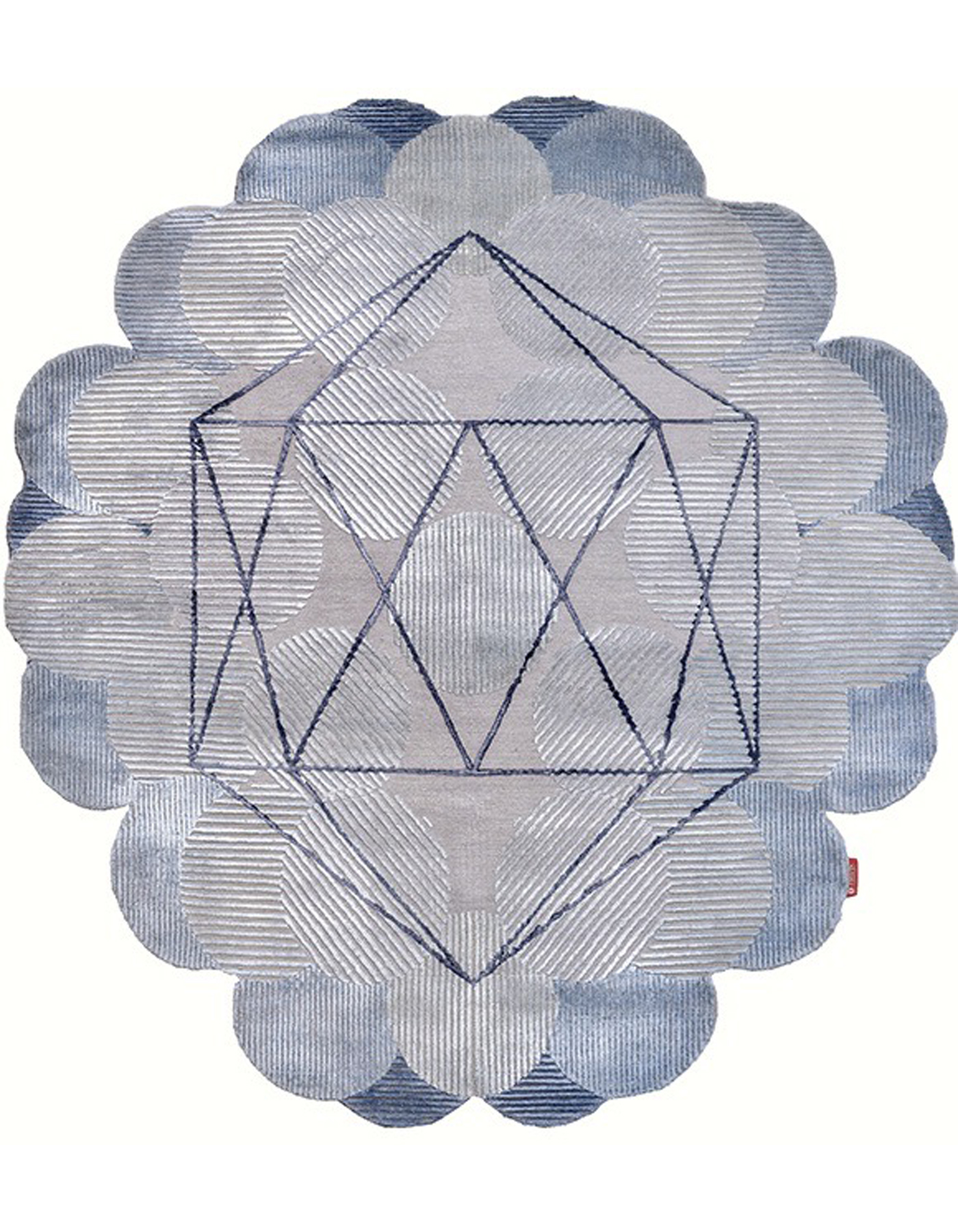tappeto-illulian-taraxacum-200x172-cm-in-lana-e-seta image 1