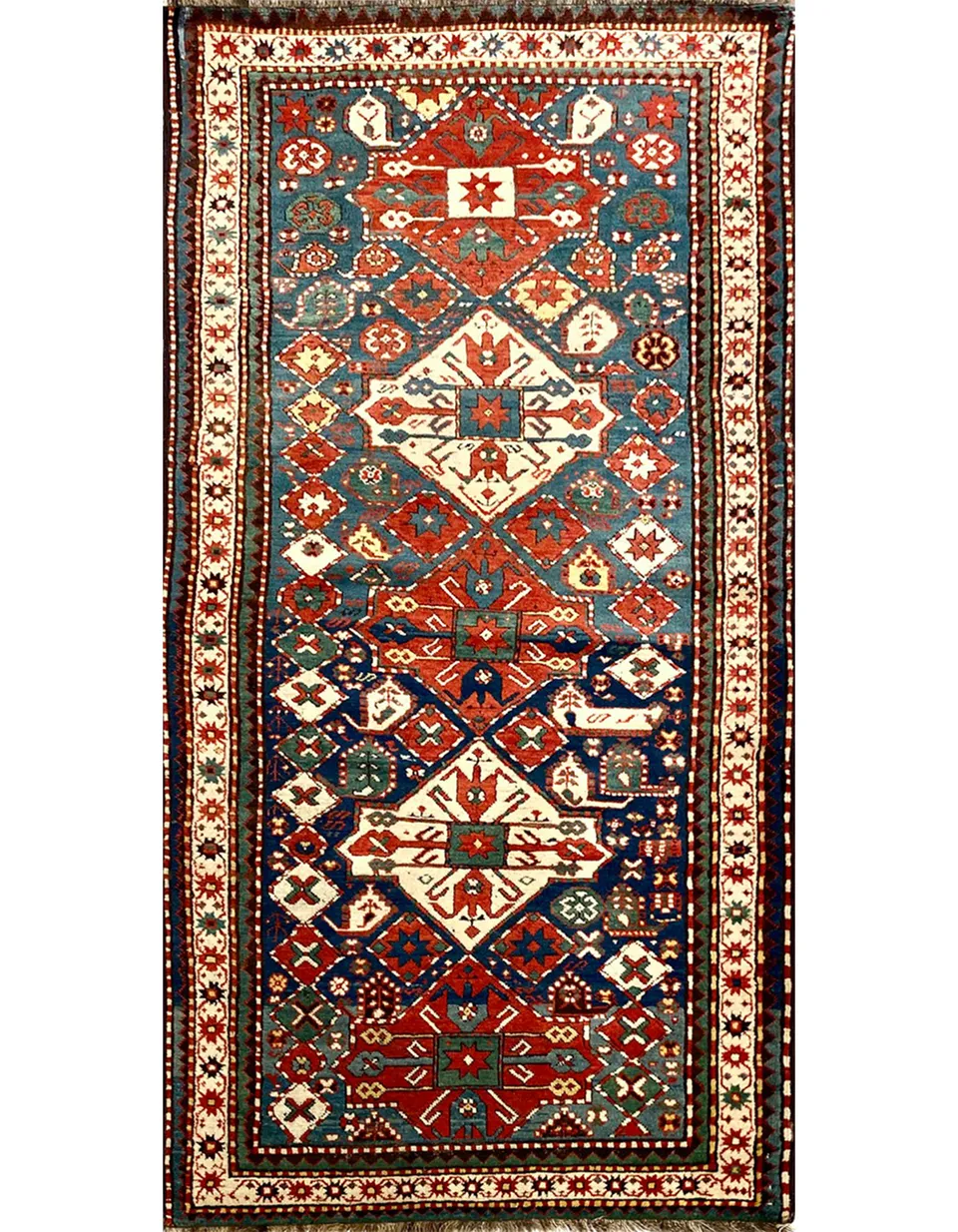 illulian-kasak-medallions-tappeto-nomade-250x110-cm image 1