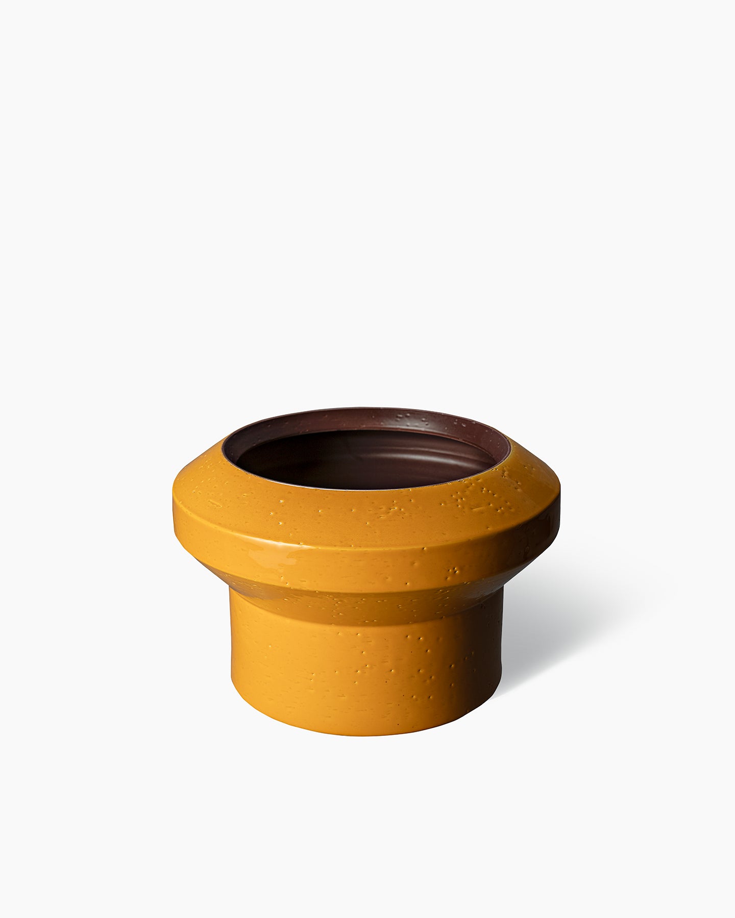 bitossi-ceramiche-vaso-bolo-tribe-arik-levy-giallo-brillante image 2
