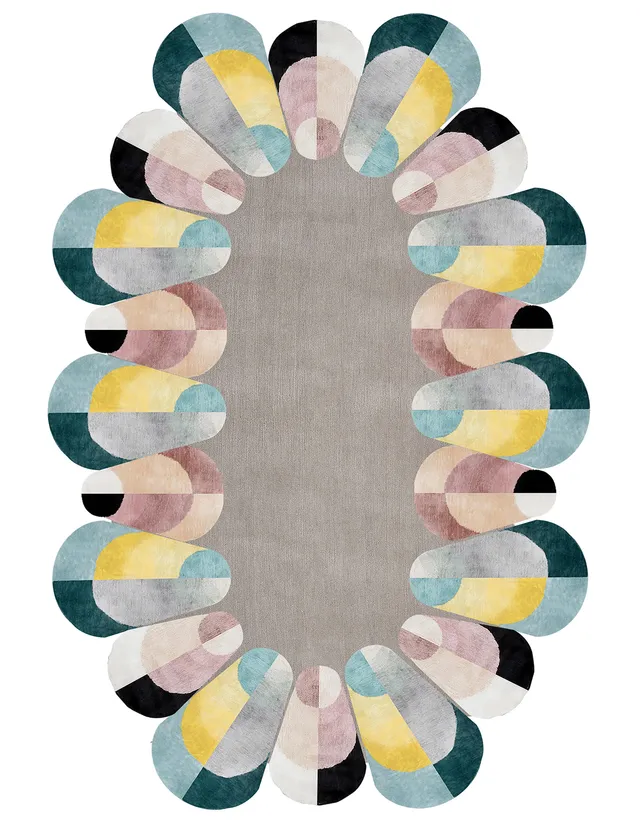 illulian-laki-oval-tappeto-serena-confalonieri image 1