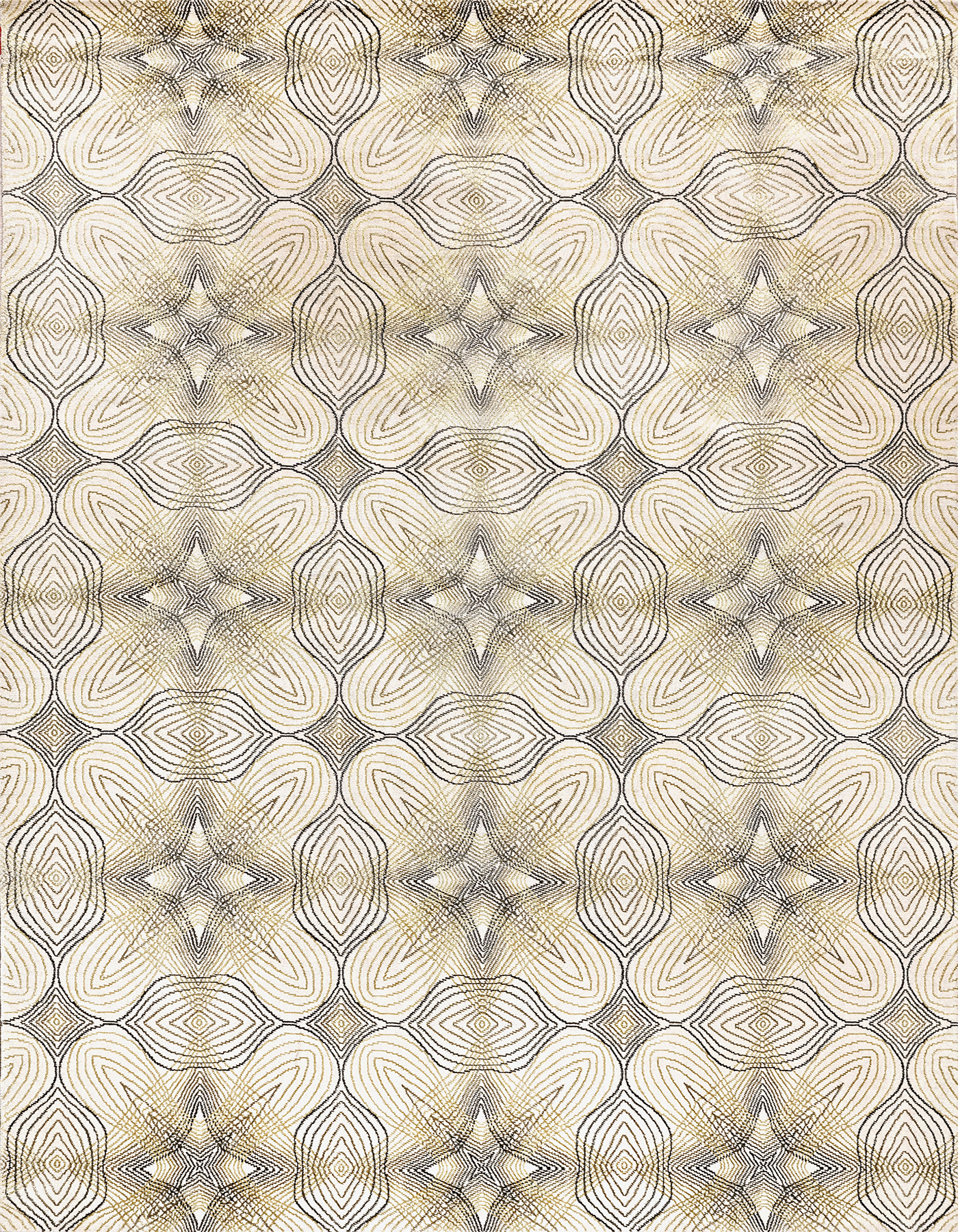 illulian-stellar-tappeto-design-358x272-cm-lana-e-seta image 1