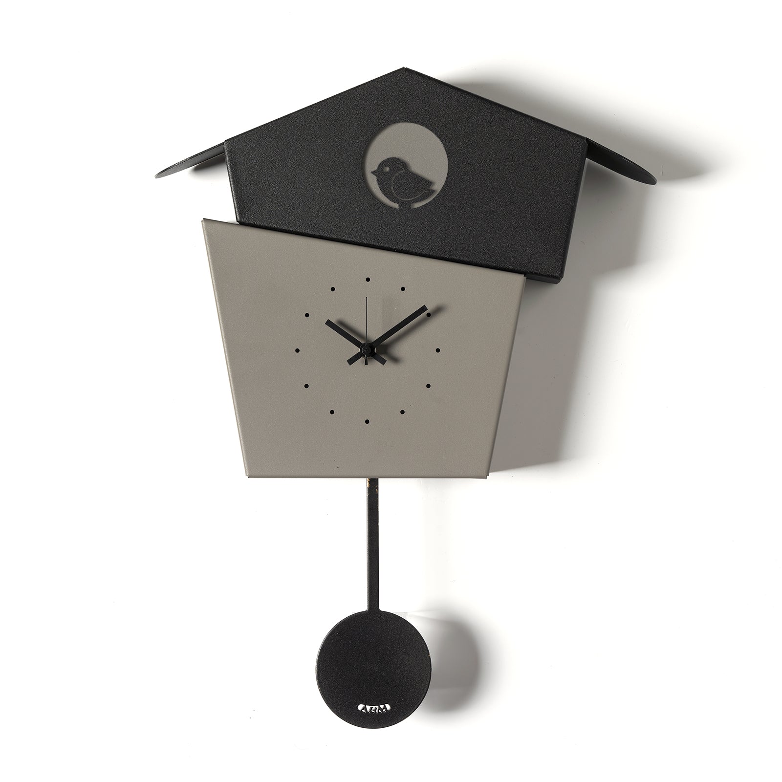 arti-mestieri-orologio-a-pendolo-picchiarello-moderno-da-parete image 7