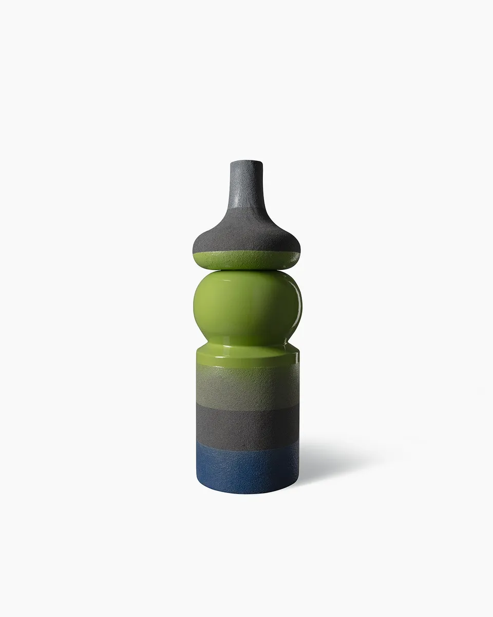 bitossi-ceramiche-vaso-lava-1967-aldo-londi-limited-edition image 1