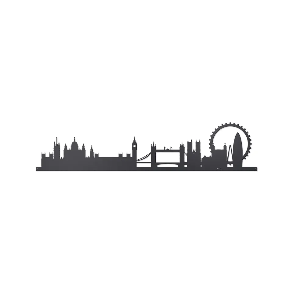 arti-mestieri-london-skyline-60-pannello-decorativo-in-ferro image 1