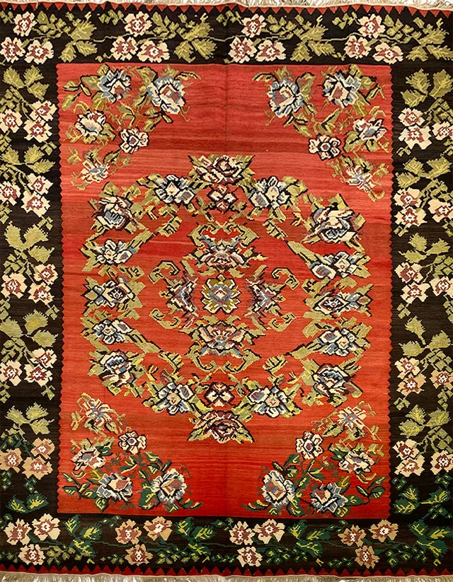 illulian-karabagh-kilim-persia-tappeto-300-x-251-cm-lana image 1