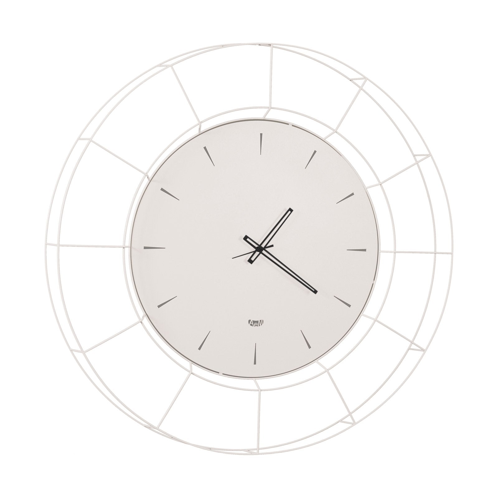 arti-mestieri-orologio-da-parete-nudo-grande-bianco-94-cm image 1