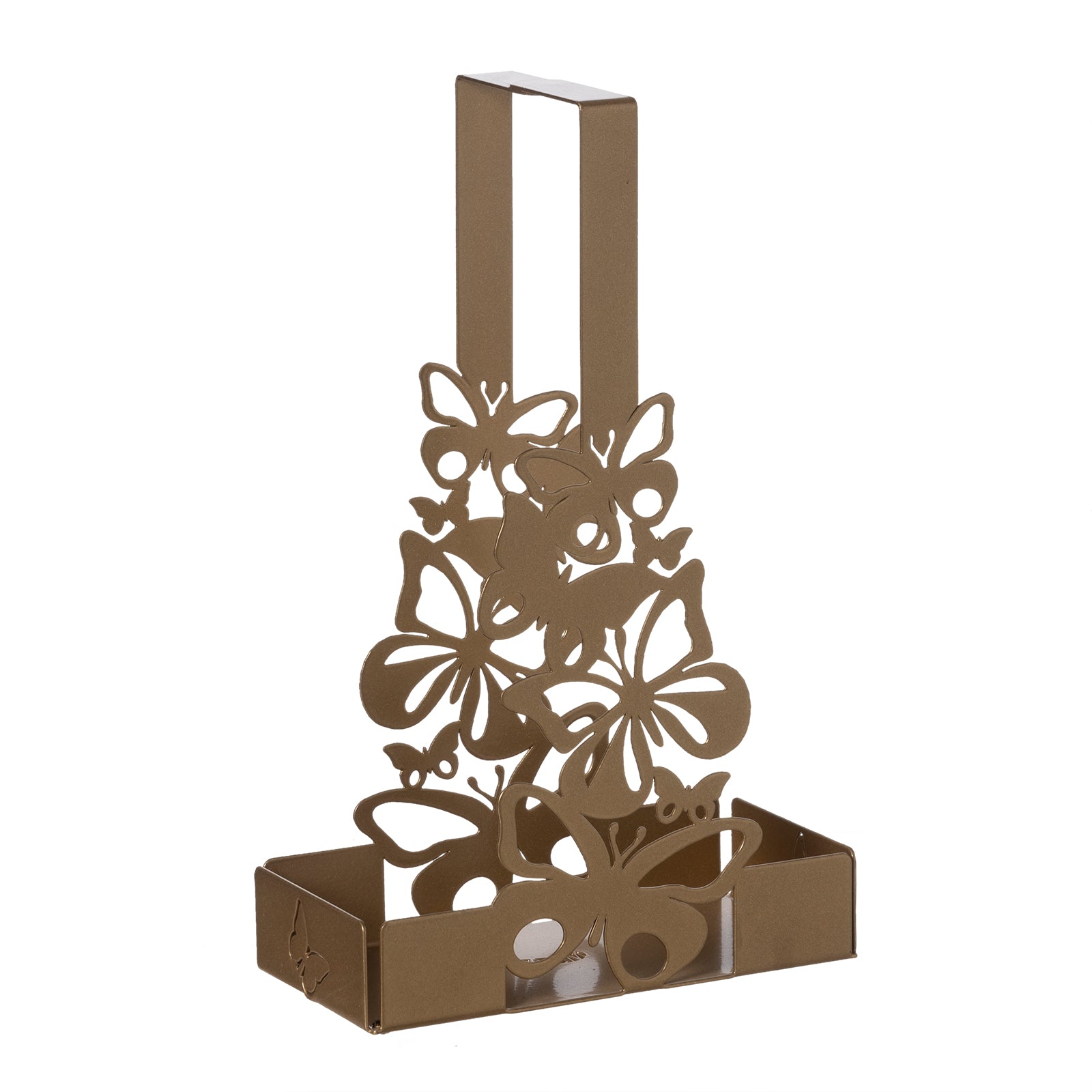 arti-mestieri-farfalloso-porta-bicchieri-oro-laccato image 2