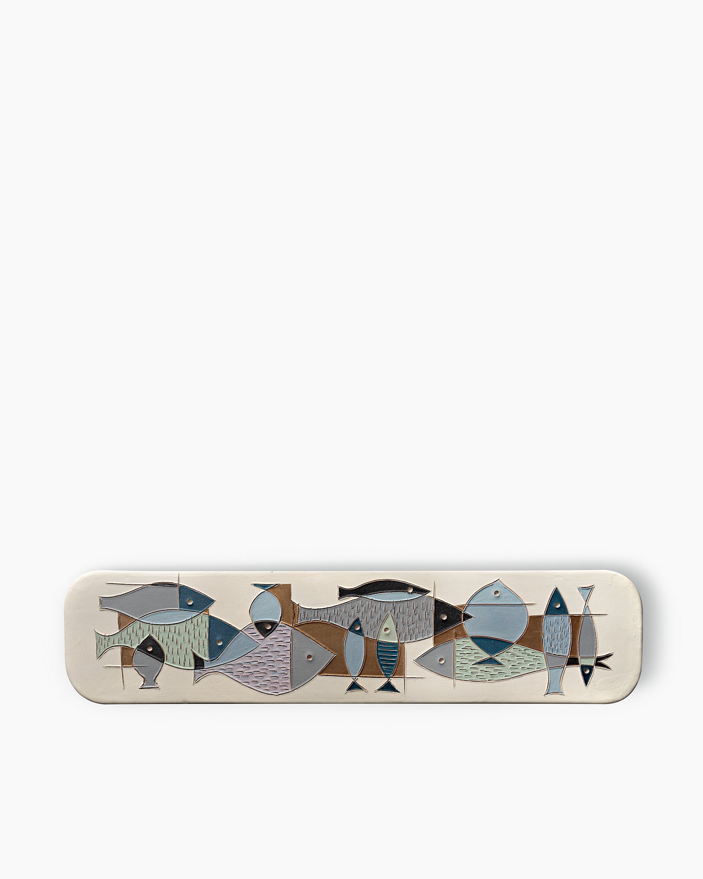 bitossi-ceramiche-lastra-decorativa-pesci-1957-aldo-londi-edizione-limitata-199- image 1