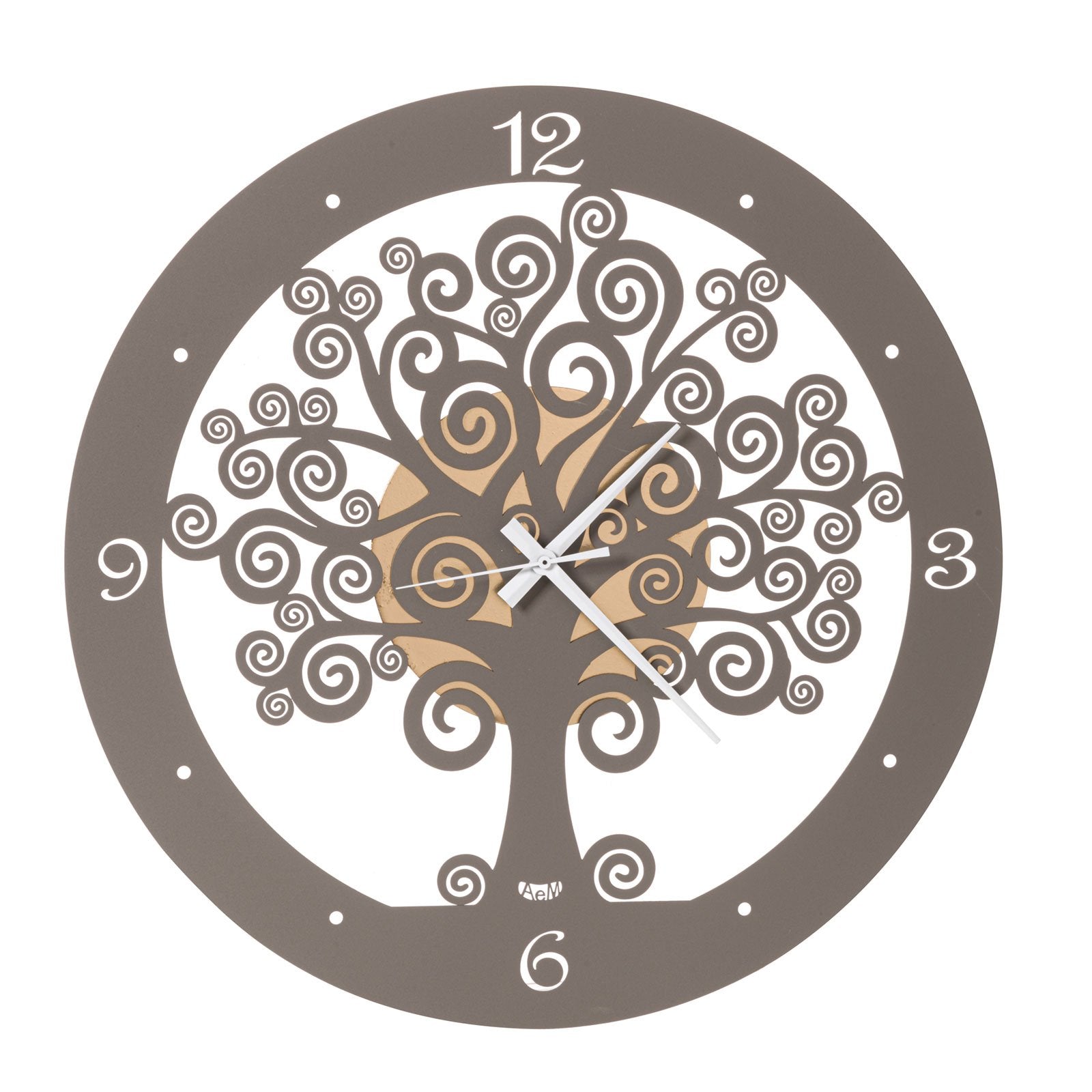 arti-mestieri-orologio-da-parete-albero-della-vita-grande-55-cm image 2