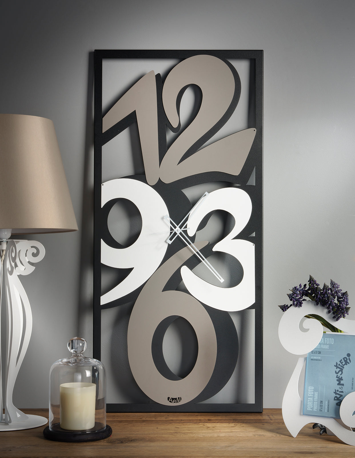 arti-mestieri-orologio-vision-49x90-cm-fango-avorio-sabbia image 2