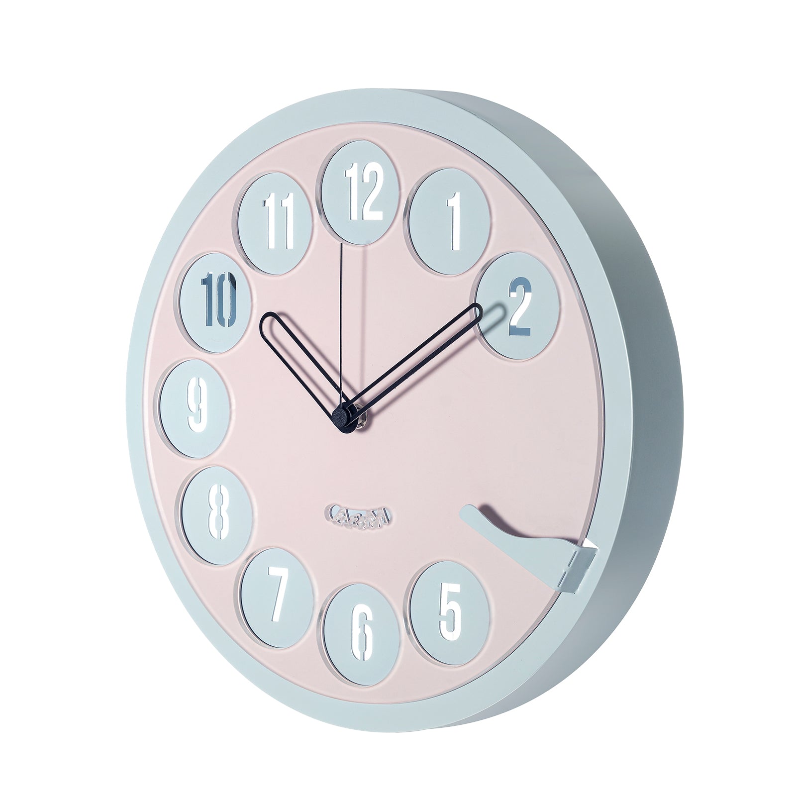 arti-mestieri-call-me-cenere-gelso-orologio-vintage-telefono-30-cm image 2