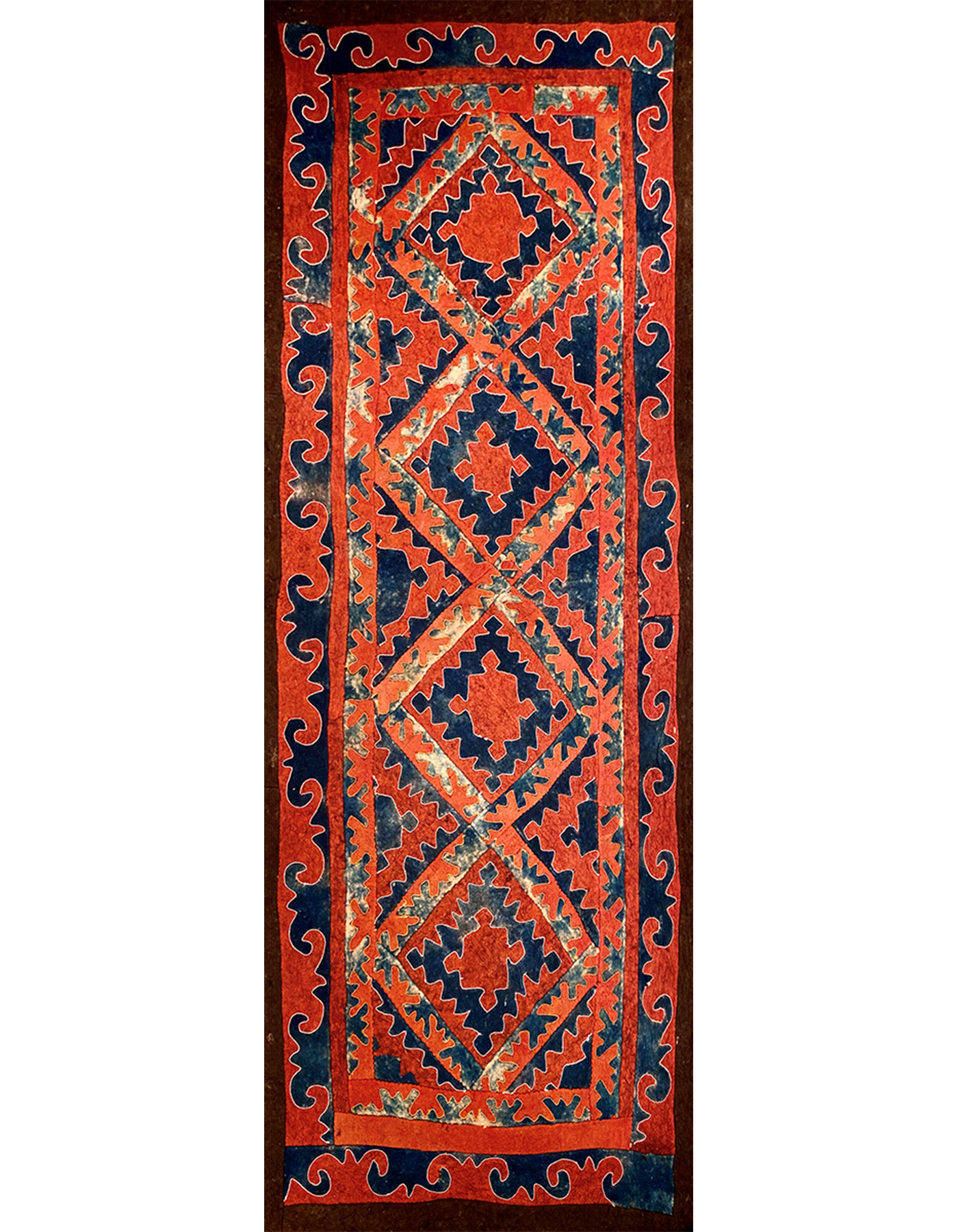 illulian-kyrgyz-felt-tappeto-feltro-346x138-cm image 1