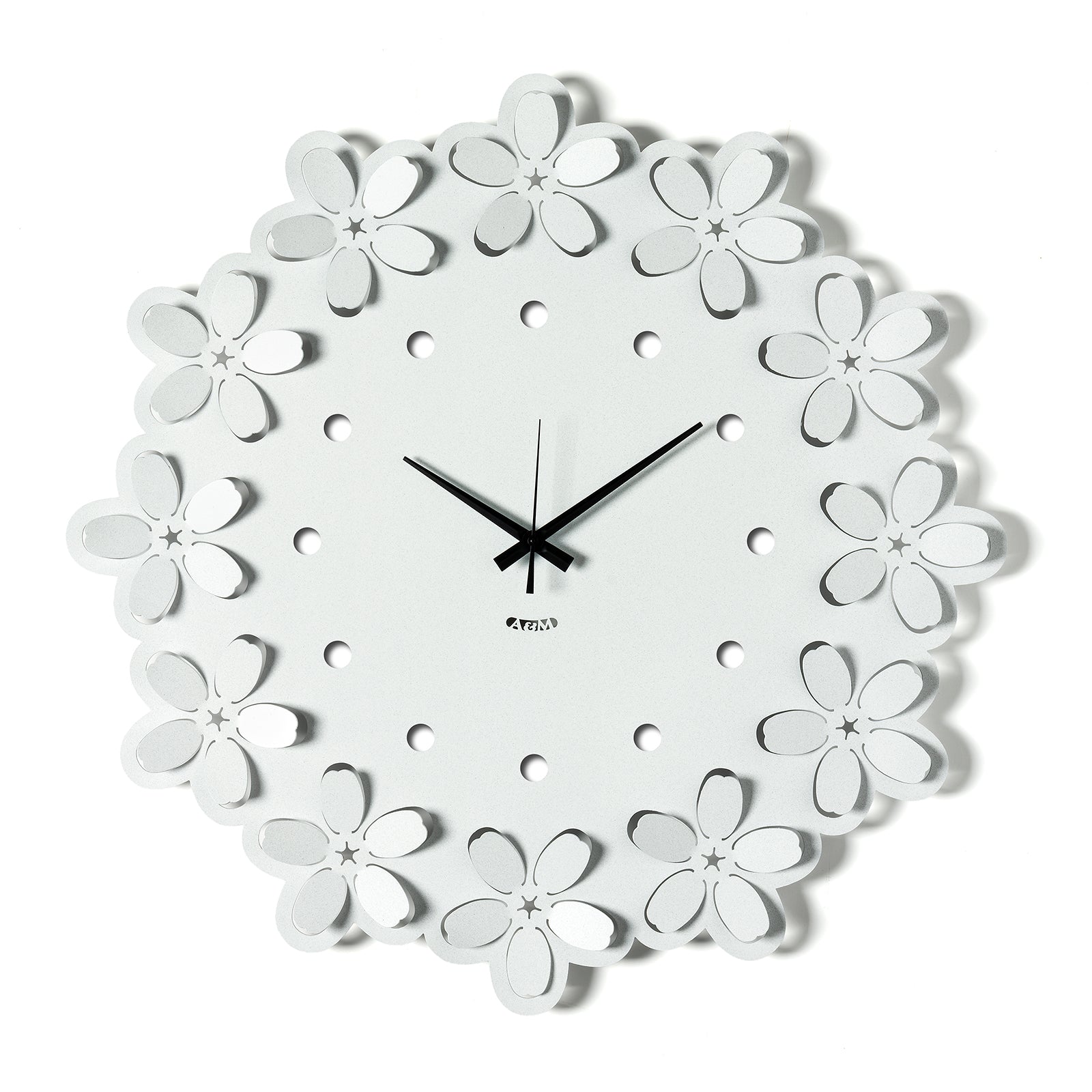 arti-mestieri-ume-orologio-da-parete-in-ferro-floreale image 6