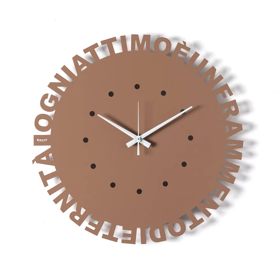 arti-mestieri-orologio-wordshow-mocha-mousse image 1